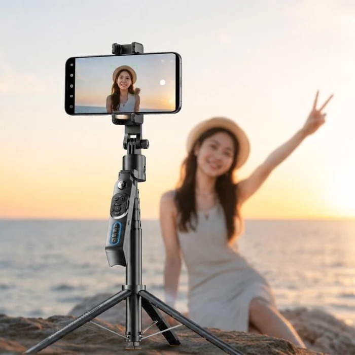 Q575TK AI Auto-Tracking Smart Gimbal Tripod & Selfie Stick