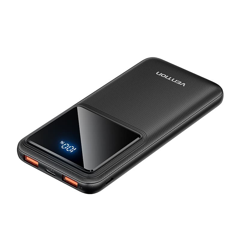Vention FHKB0 10000mAh Power Bank - BLACK