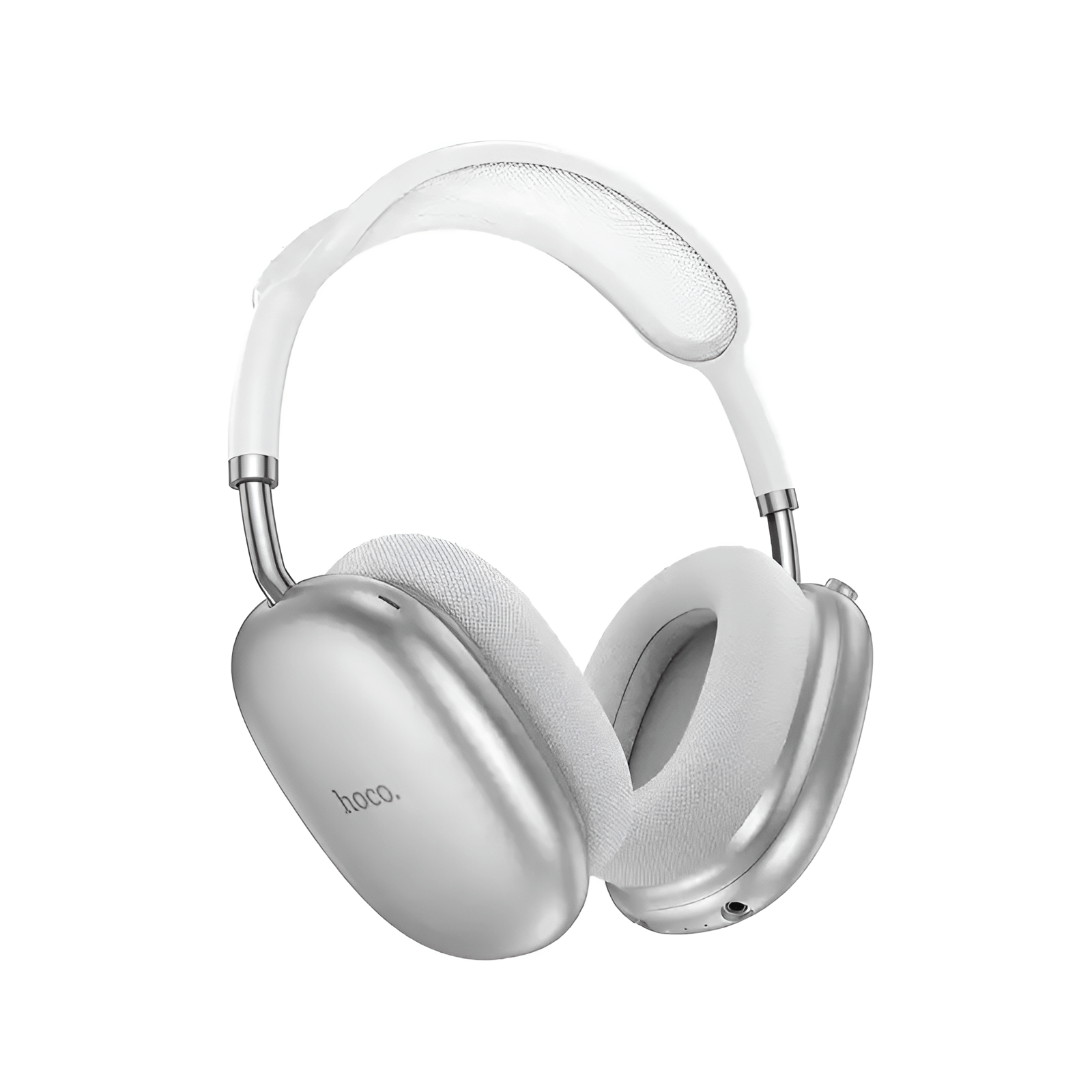 HOCO W55 Plus ANC Bluetooth Headphones - Silver