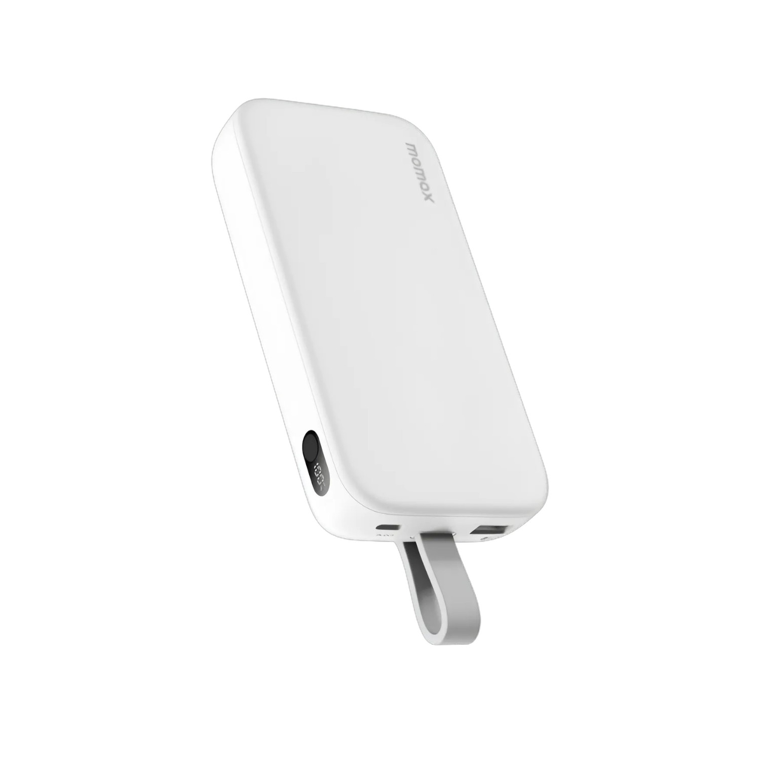 Momax PD5 20,000mAh 22.5W Power Bank with Type-C Cable - White