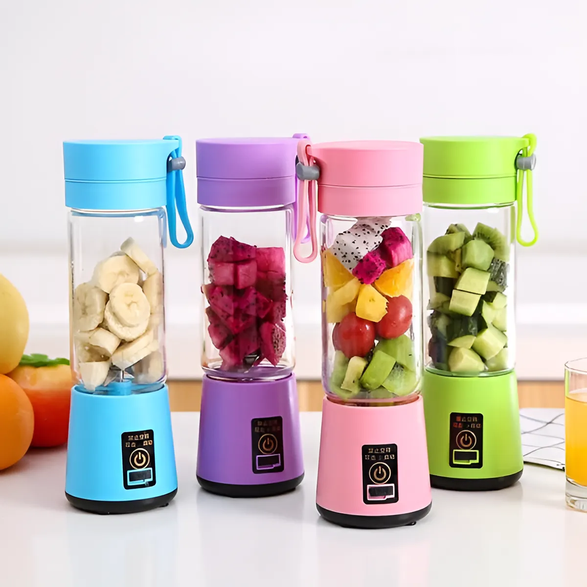 Portable and Rechargeable Juice Blender - Random Color