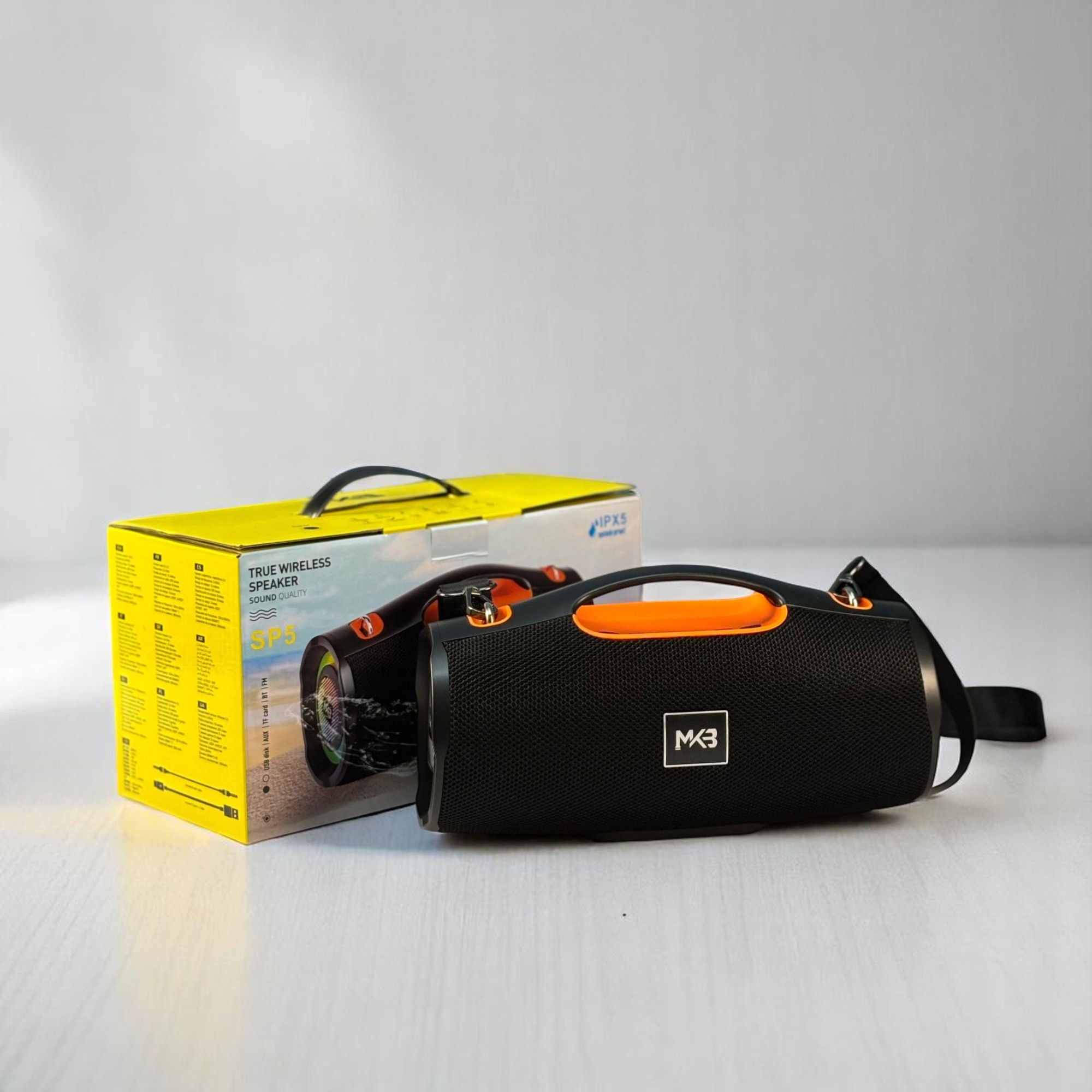MKB SP5 Portable Wireless Bluetooth Speaker - Black