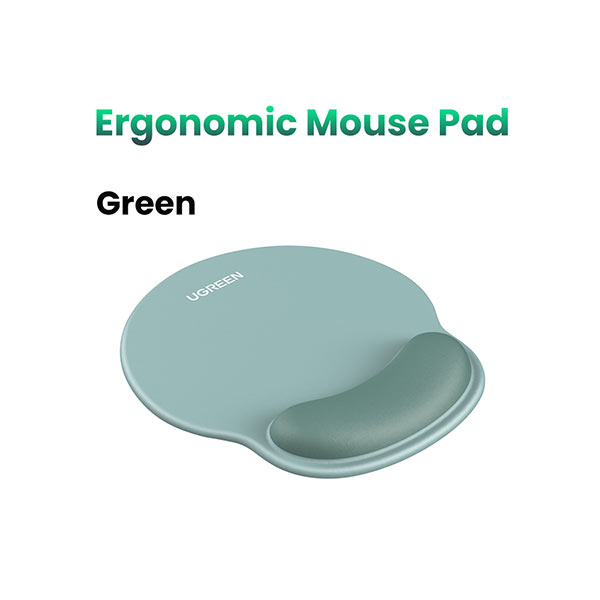 UGREEN LP668 Ergonomic Mouse Pad - Green