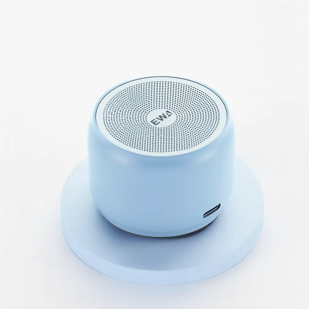 EWA A126 Mini Bluetooth 5.0 Portable Speaker - Blue