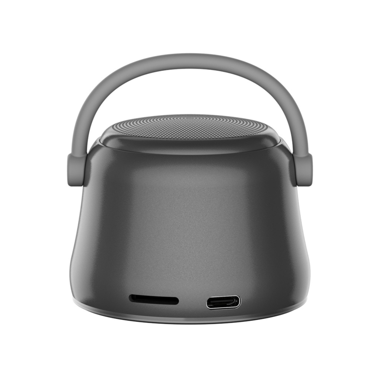 EWA A20 Mini Bluetooth Bass Radiator Metal Speaker - GREY