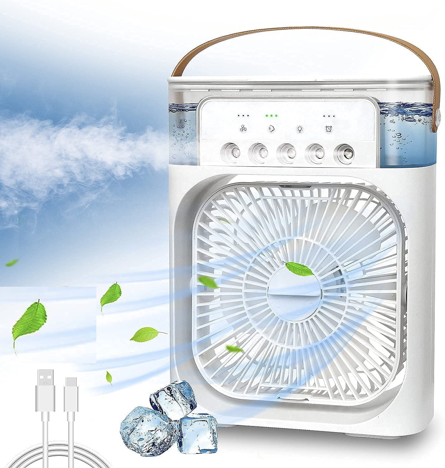 Extonic Air Cooler Fan (ET-C702) - White Color