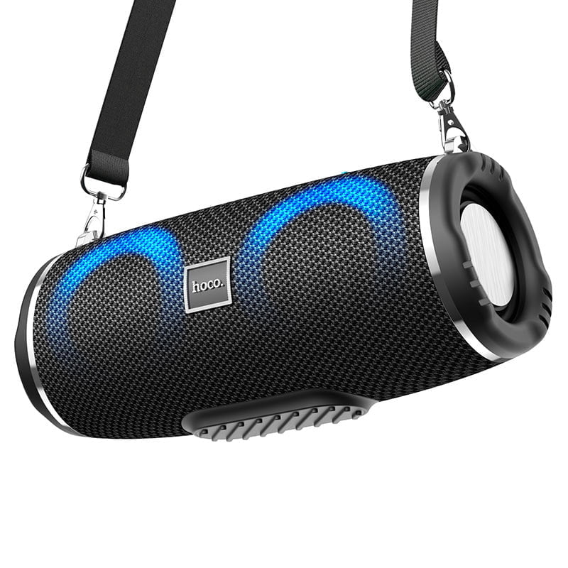 Hoco HC12 RGB Wireless Bluetooth Speaker - Black Color