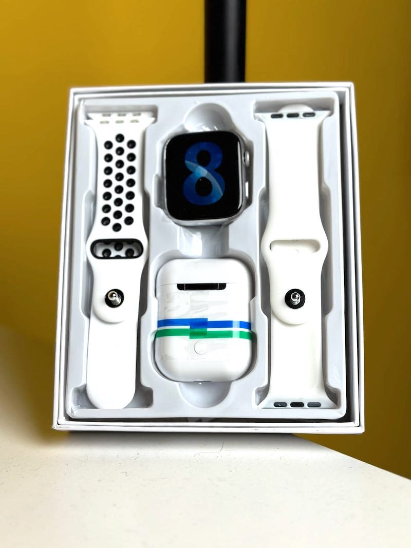 T55 Pro Max Smart Watch White