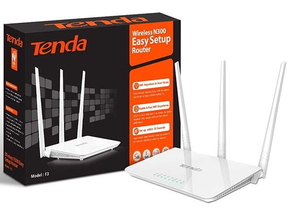 tenda f3 300mbps wi fi router