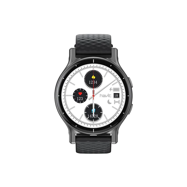 havit m91 professional sports smart watch 18 sports modes built in compass blood oxygen smart
