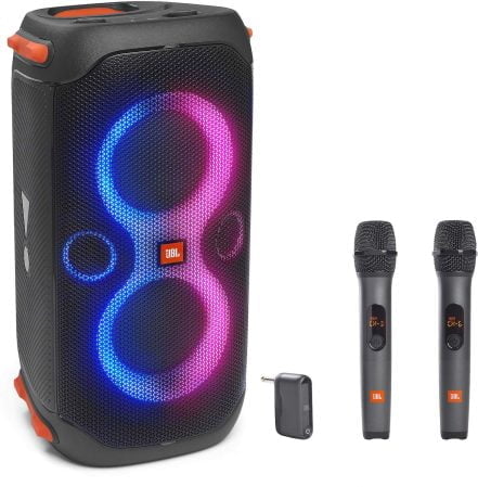 jbl partybox 110 with 2 wireless microphone Combo Set