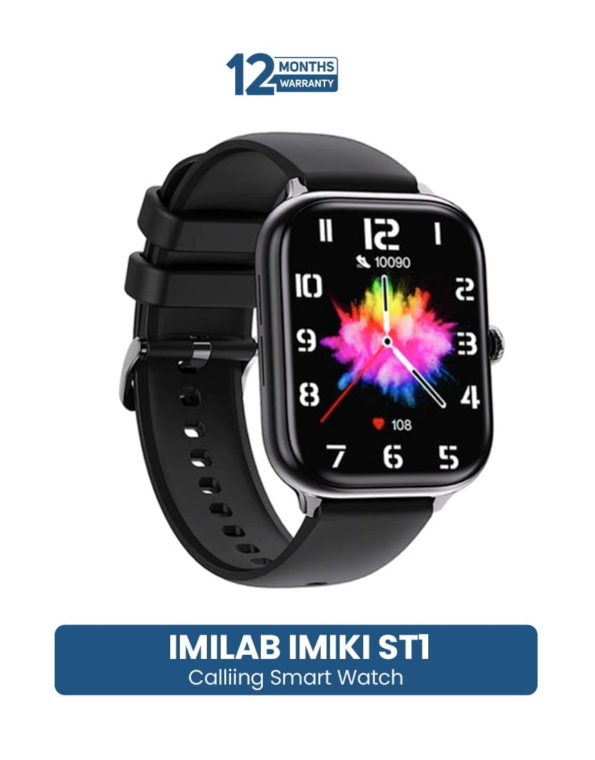 IMIKI ST1 AMOLED Calling Smart Watch