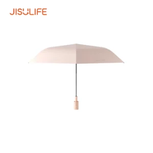 JISULIFE FA52 Umbrella With Cooling Fan - Pink Color