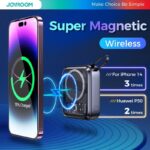 JR-L007 IcySeries 22.5W Magnetic Wireless Power Bank 10000mAh
