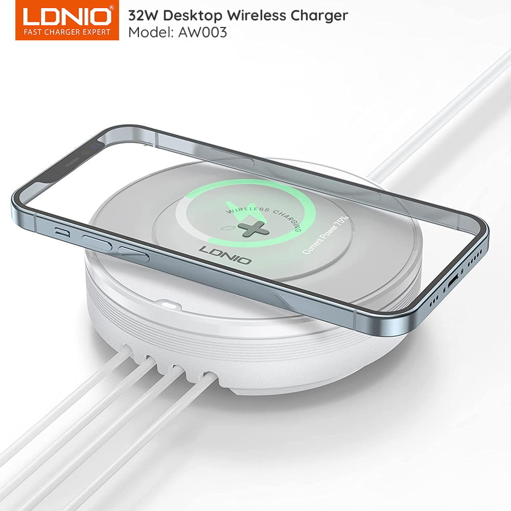 LDNIO AW003 Wireless Charger in BD