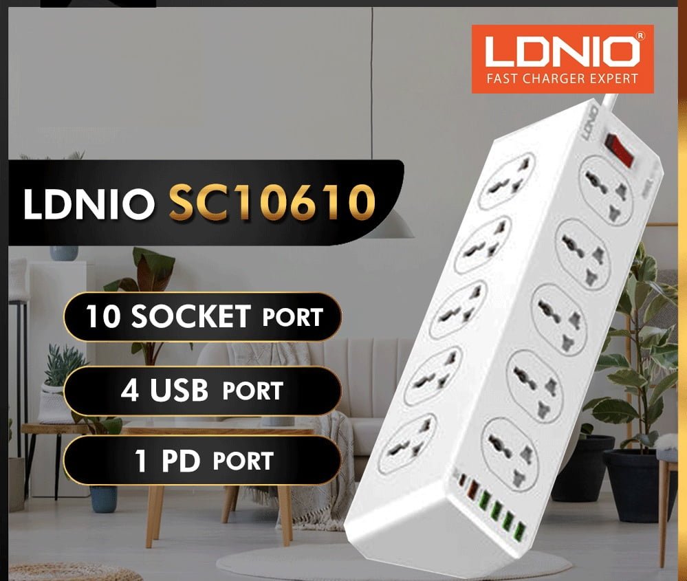 LDNIO SC10610 Power Strip