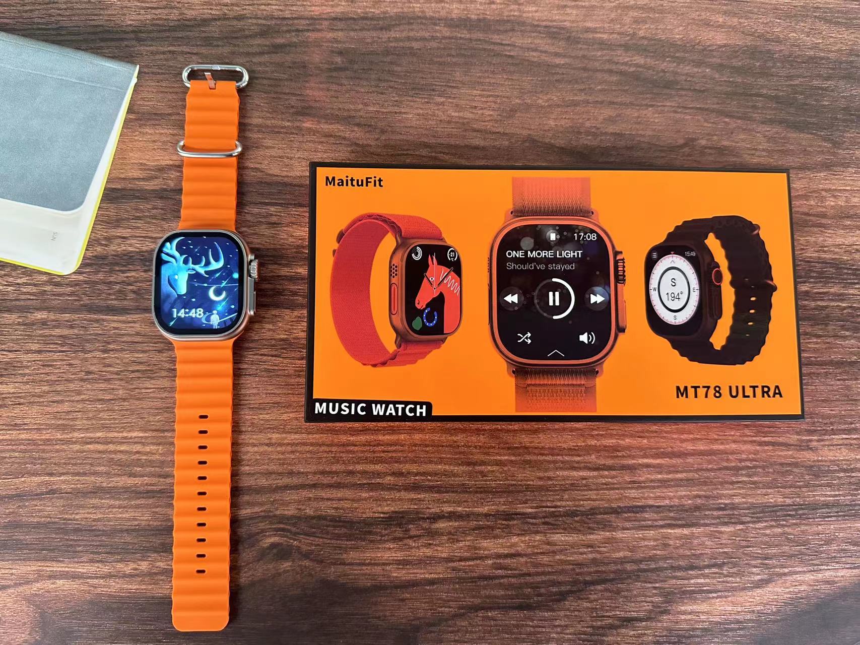 MaituFit MT78 Ultra Music Smart Watch in BD