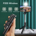 P20S Wireless Selfie Stick with LED Light in BD