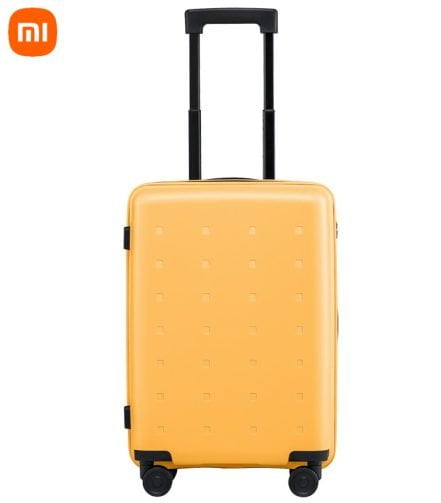 Xiaomi Youth Version Suitcase 36L 20 inch TSA Lock Spinner Wheel Carry On Luggage for Outdoor Travel- Yellow