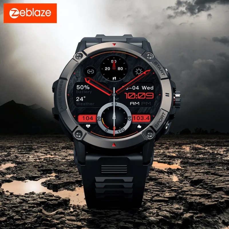 Zeblaze Ares 3 Rugged Bluetooth Calling Smart Watch in BD