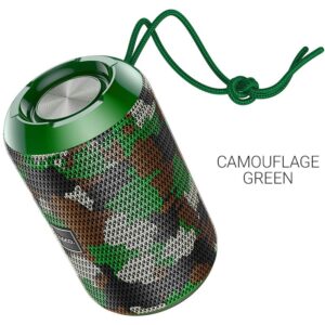 Hoco HC1 Bluetooth Speaker - Camouflage Green Color