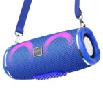 Hoco HC12 RGB Wireless Bluetooth Speaker - Blue Color