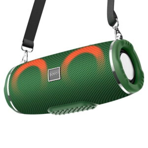 Hoco HC12 RGB Wireless Bluetooth Speaker - Dark Green Color