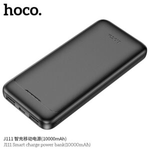 Hoco J111 Power Bank(10000mAh) - Black Color
