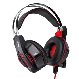 Hoco W102 Cool Tour Gaming Headset - Red Color