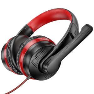 Hoco W103 Gaming Headphone - Red Color