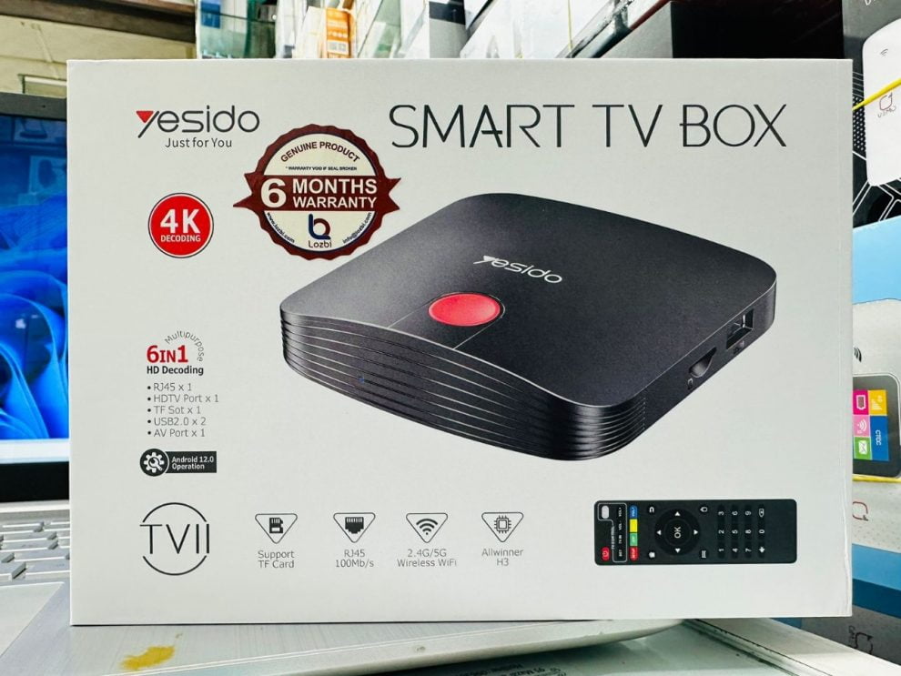 Yesido 4k Smart TV Box