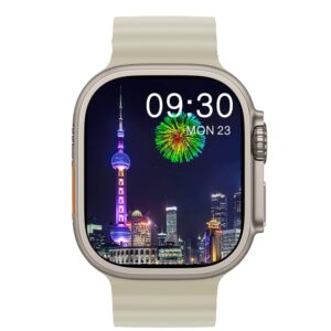 HK9 Ultra AMOLED Smartwatch ChatGPT Smartwatch - Gray Color