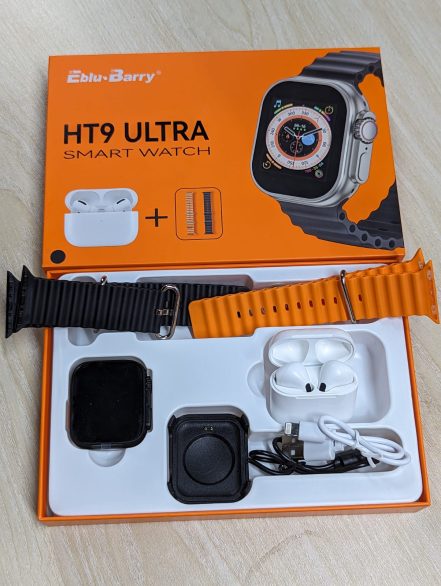 HT9 Ultra Smartwatch Black