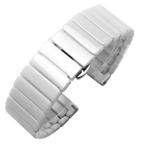20mm Ceramic strap for smartwatch-WH