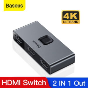 Baseus HDMI Splitter 4K 60Hz Bi-Direction HDMI Switch CAHUB-BCOG