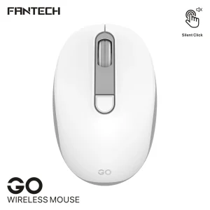 Fantech Go W192 White Silent Wireless Mouse white