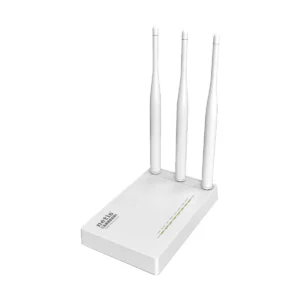 Model: Netis WF2409E Interface: 1 WAN and 4 LAN Antennas: 3* 5dBi Frequency: 2.4-2.4835GHz