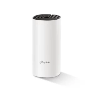 Model: TP-Link Deco E4 Deliver Wi-Fi to an area of up to 1500 square feet connect up to 100 devices Frequency: 2.4 GHz, 5 GHz Speed up to 1167 Mbps