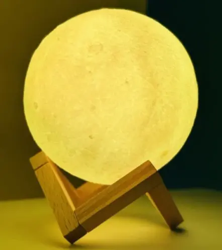Rechargeable 3D Moon Lamp