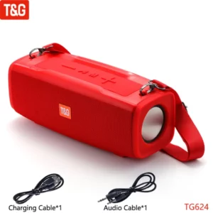 TG624 NEW Portable Speaker Bluetooth LED Light Wireless Waterproof Speakers