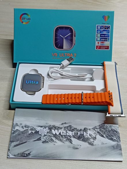 V9 Ultra 2 Smartwatch-Orange