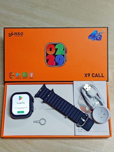 W&O Little Star X9 CALL 4G Android Smartwatch with Super AMOLED Display - 1GB/16GB