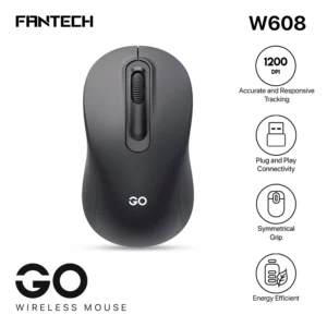 Fantech Go W608 Wireless Mouse-BK