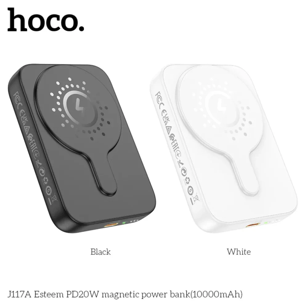 HOCO J117A magnetic wireless fast charging Power bank 10000mAh