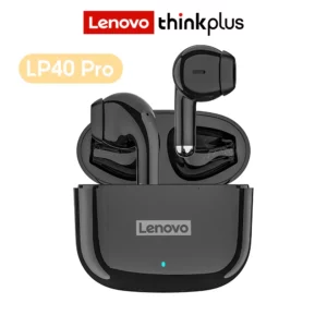 Lenovo LP40 Pro TWS Wireless Earphones - Black Color