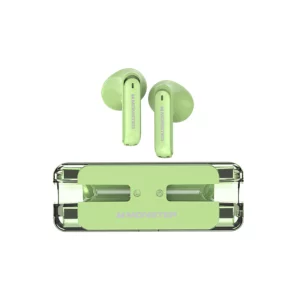 MONSTER AIRMARS XKT08 True Wireless Gaming Earphones - Green Color