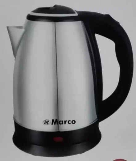 Marco KLS-20 Electric Kettle 2.0L - Silver and Black