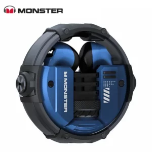 Monster XKT10 Bluetooth Earphones Wireless Headphones - Blue Color