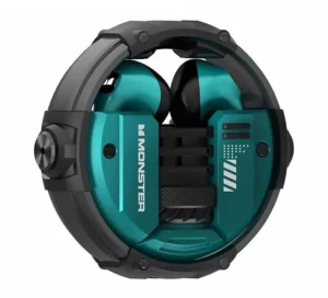Monster XKT10 Bluetooth Earphones Wireless Headphones - Green Color