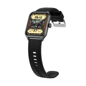 T97 Bluetooth Calling Smartwatch - Black Color